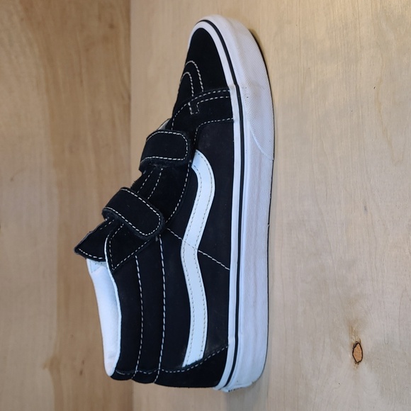 Vans Other - Vans Sk8-Mid Reissue V Black And True White Sneakers